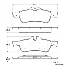MOTAQUIP - Pastillas de Freno LVXL1257 Traseras compatible con Mini Cooper