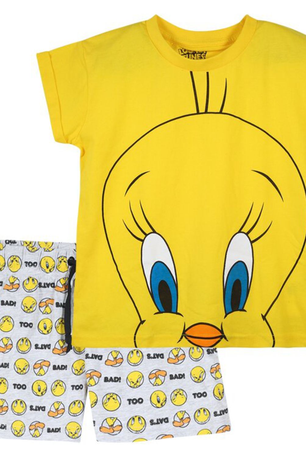WARNER BROS - Pijama Niña Piolin Amarillo Looney Tunes