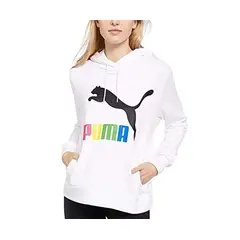 PUMA - Polerón Classics Logo de entrenamiento