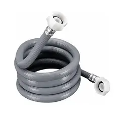 GENERICO - Manguera De Entrada De Agua Para Lavadora Universal 3 Metros Con Conexión 3/4 Pulgadas