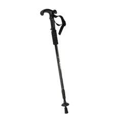 CAMPSOR - Bastón De Trekking Plegable negro