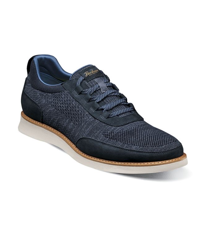 Zapatillas Casual Launch Knit Slip Azul