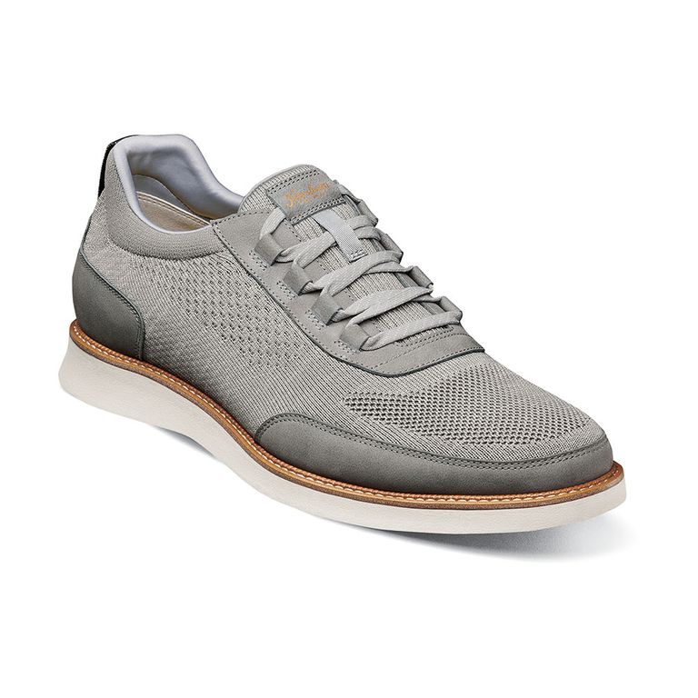 Zapatillas Casual Launch Knit Slip Gris