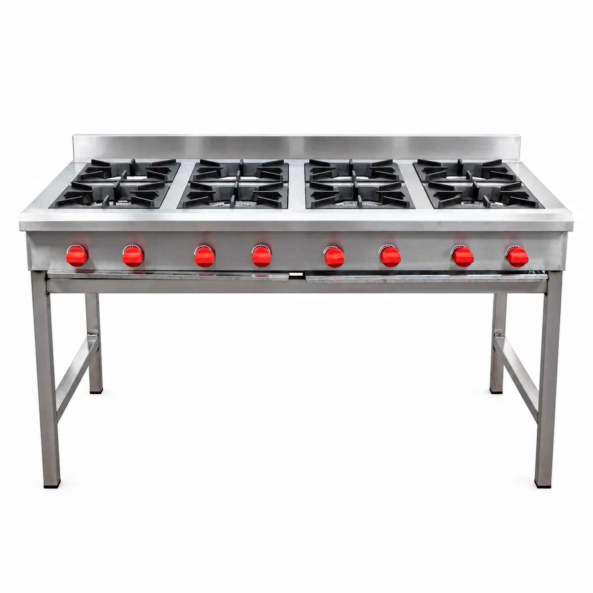 TICGAS - Anafe industrial 8 platos marca Ticgas