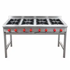 TICGAS - Anafe industrial 8 platos marca