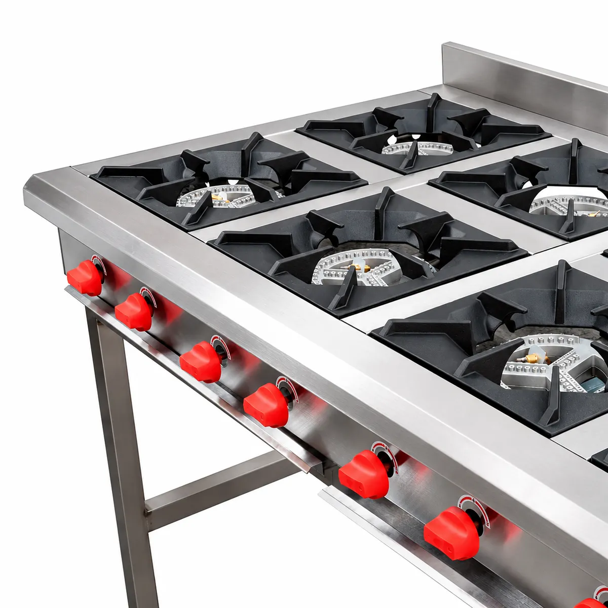 TICGAS - Anafe industrial 8 platos marca Ticgas