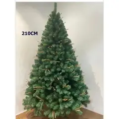 GENERICO - Árbol De Navidad Navideño Verde 210 Cm