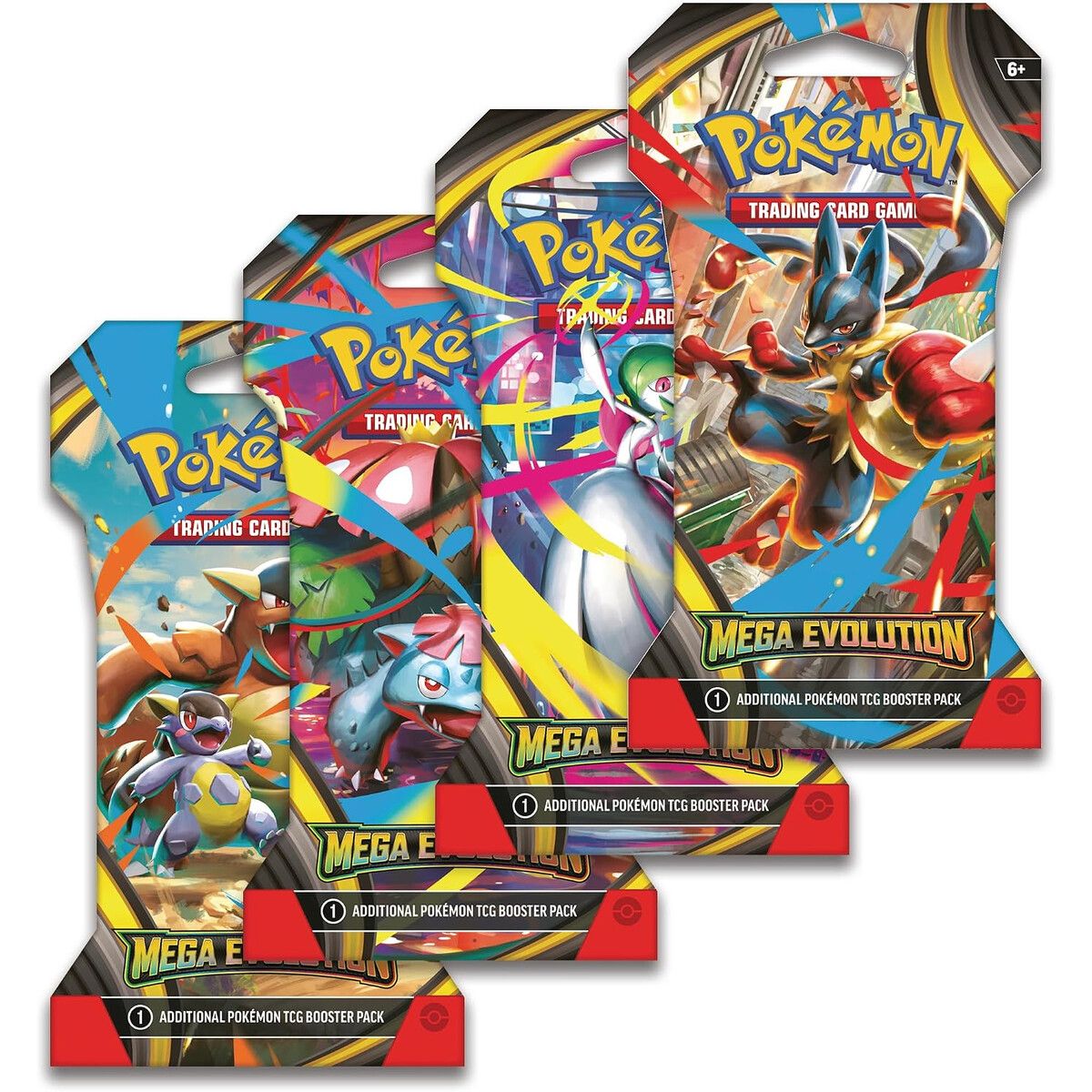 POKEMON - Cartas Pokemon TCG Mega Evolution 8 Sobres Booster