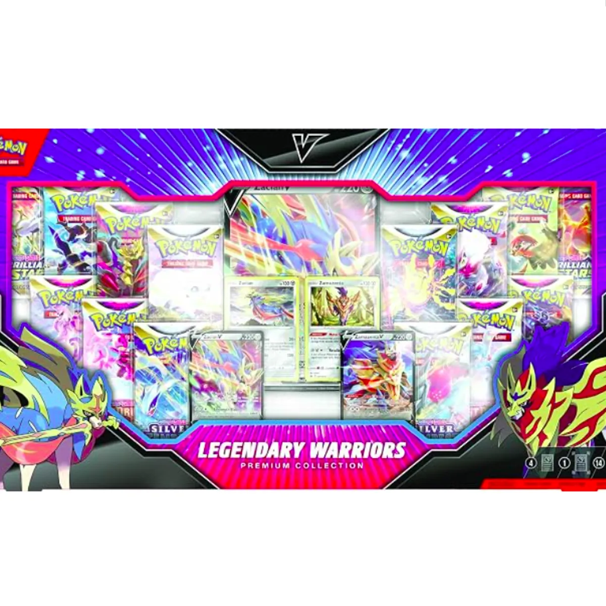 POKEMON - Pokemon TCG Caja de colección prémium de Legendary Warriors