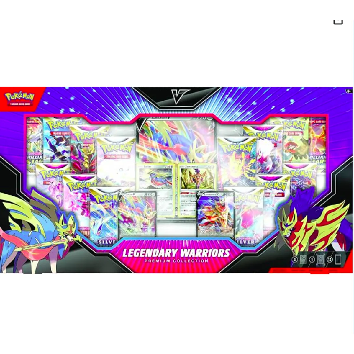 POKEMON - Pokemon TCG Caja de colección prémium de Legendary Warriors