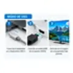 GENERICO - Cable Adaptador Usb-c Tipo C A Compatible Con Hdmi Pack 2