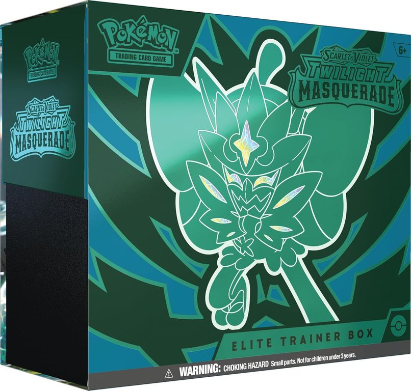 Pokémon TCG - Scarlet & Violet Máscara de la Oscuridad Élite Caja de Entrenador