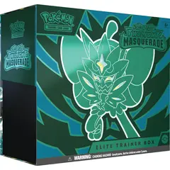 POKEMON - Pokémon TCG: Scarlet & Violet Máscara de la Oscuridad Élite Caja de Entrenador