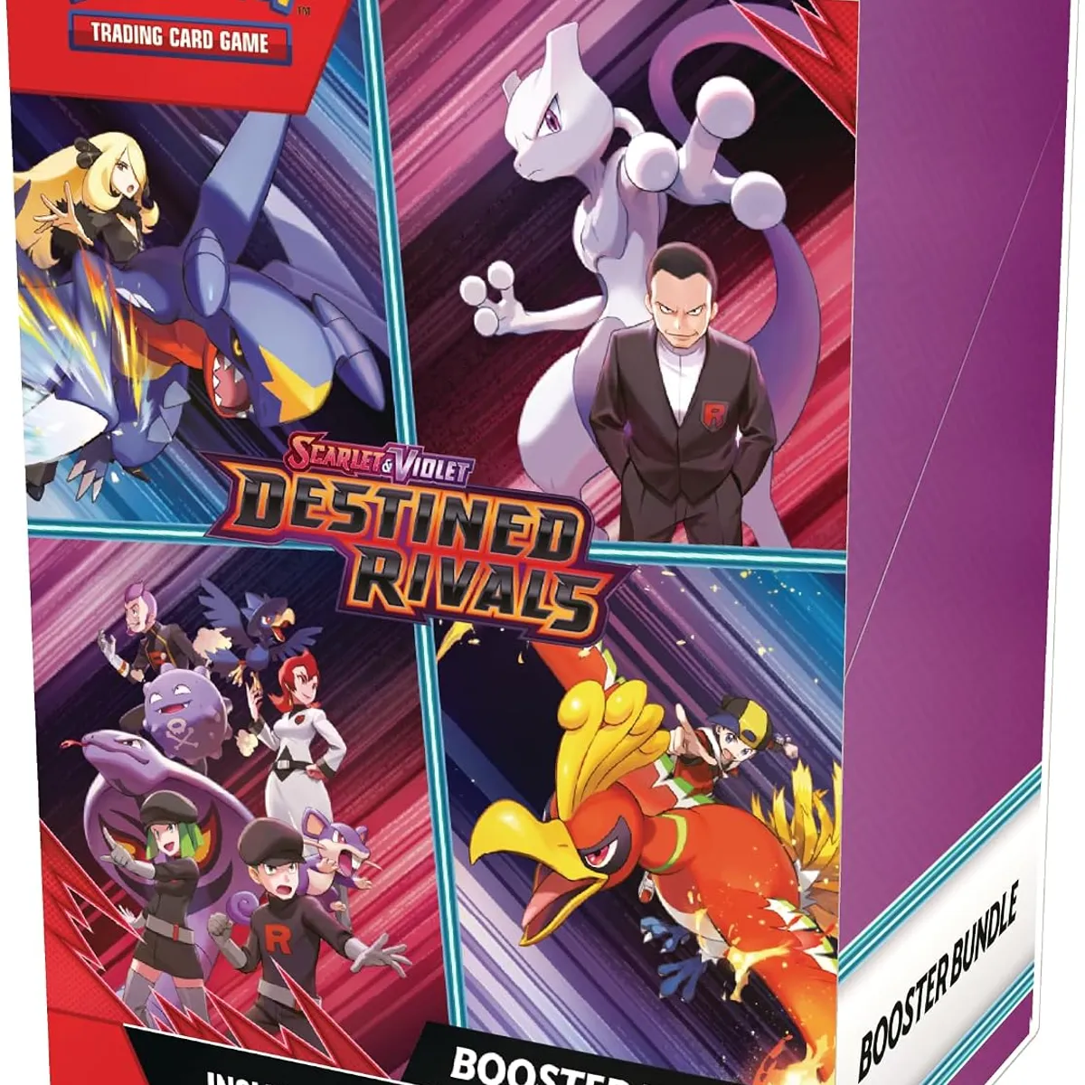 POKEMON - Cartas Pokémon TCG: Scarlet & Violet - Paquete de refuerzo Destined Rivals - 6 paquetes