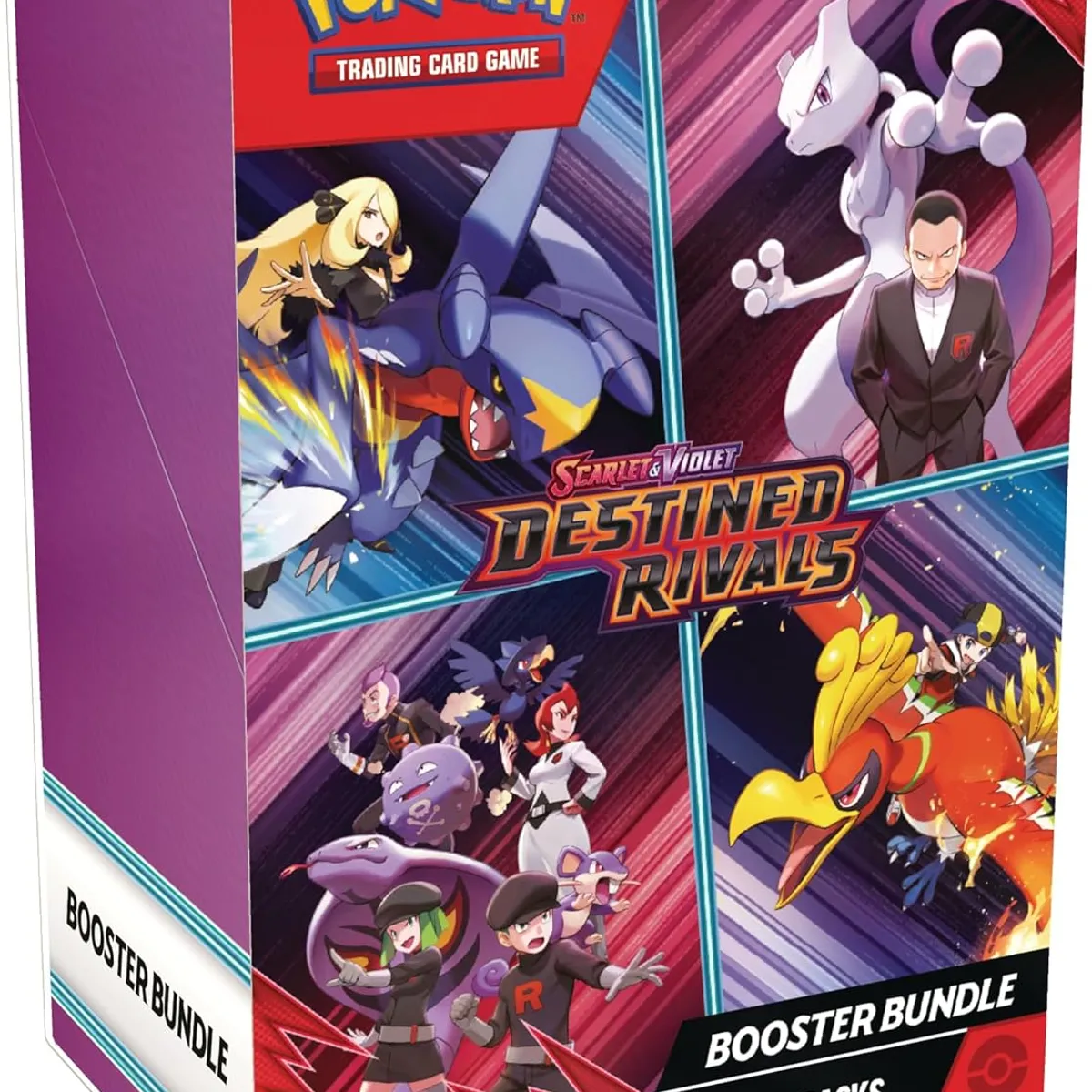 POKEMON - Cartas Pokémon TCG: Scarlet & Violet - Paquete de refuerzo Destined Rivals - 6 paquetes