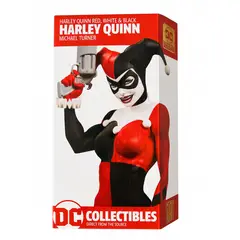 DCOLLECT - Figura Harley Quinn Red White & Black - Michael Turner (Edición Limitada)