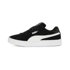 PUMA - Zapatillas Basketball Hombre Smash Negras/Blancas