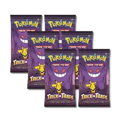 POKEMON - Juego de cartas Pokémon Trick or Trade Gengar y Pikachu 6