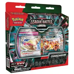 POKEMON - Juego de cartas Pokémon Charizard ex League Battle Deck