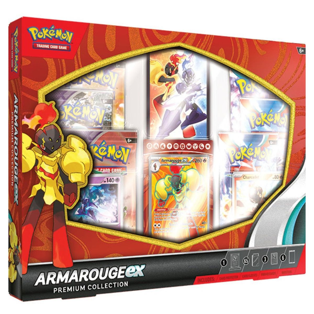 POKEMON - Juego de cartas Pokémon Armarouge ex Premium Collection