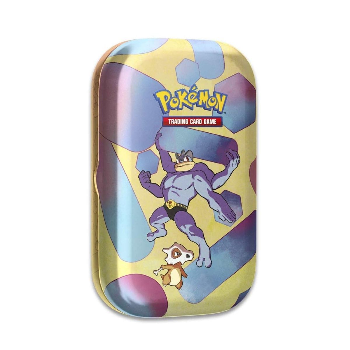 POKEMON - Mini Lata Pokémon TCG Machamp y Cubone 2 Paquetes Booster