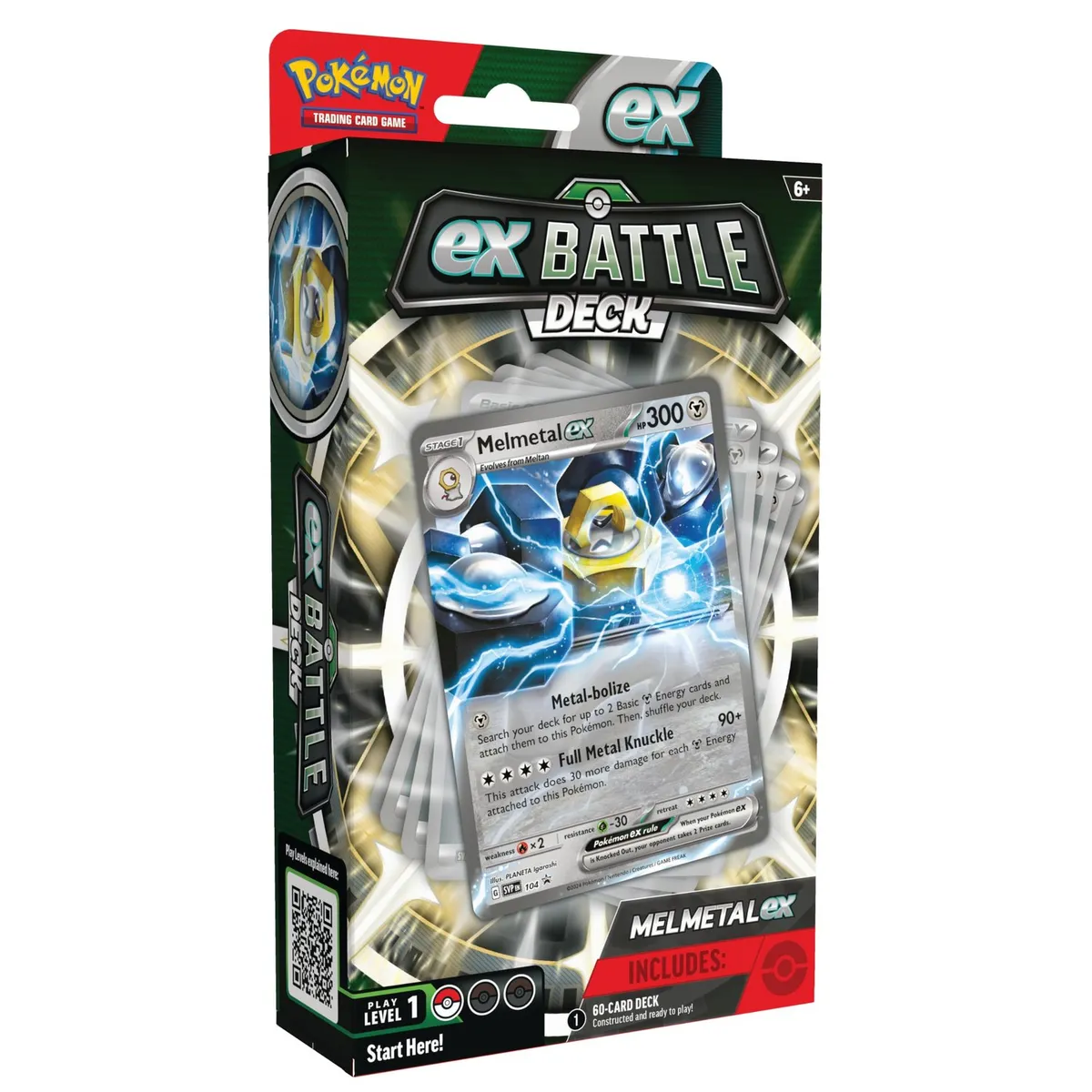 POKEMON - Juego de cartas Pokemon Melmetal ex Battle Deck