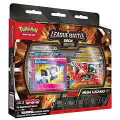POKEMON - Baraja de batalla Pokémon Mega Lucario ex