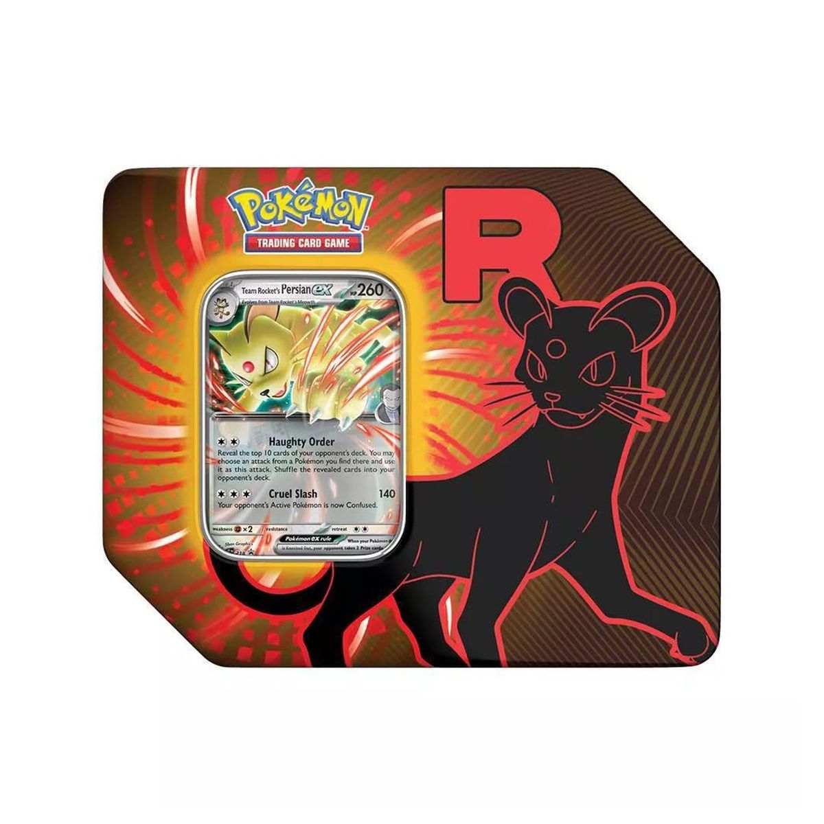 POKEMON - Lata coleccionista Pokémon Team Rocket 5 paquetes
