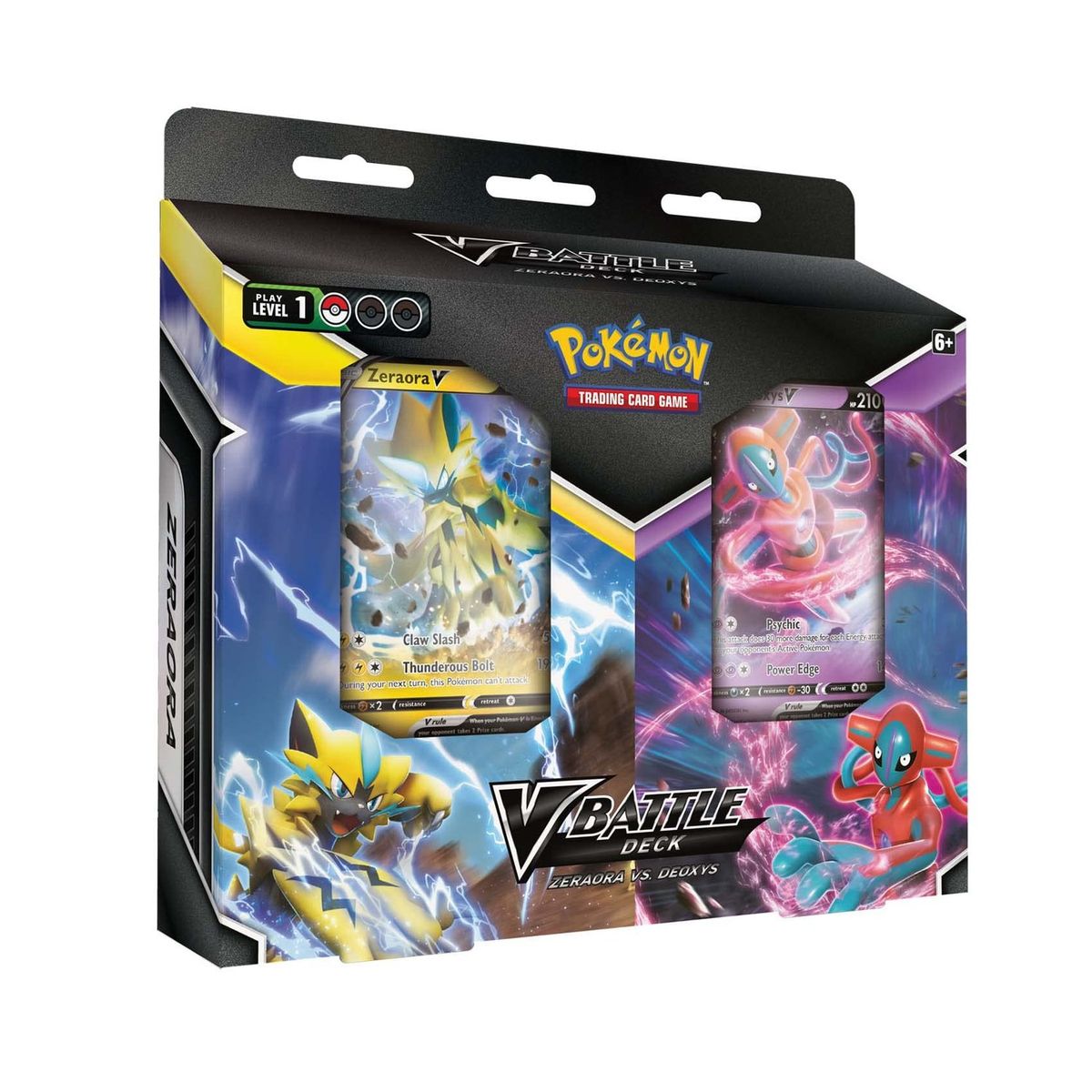 POKEMON - Juego de cartas Pokémon V Battle Deck Zeraora vs Deoxys