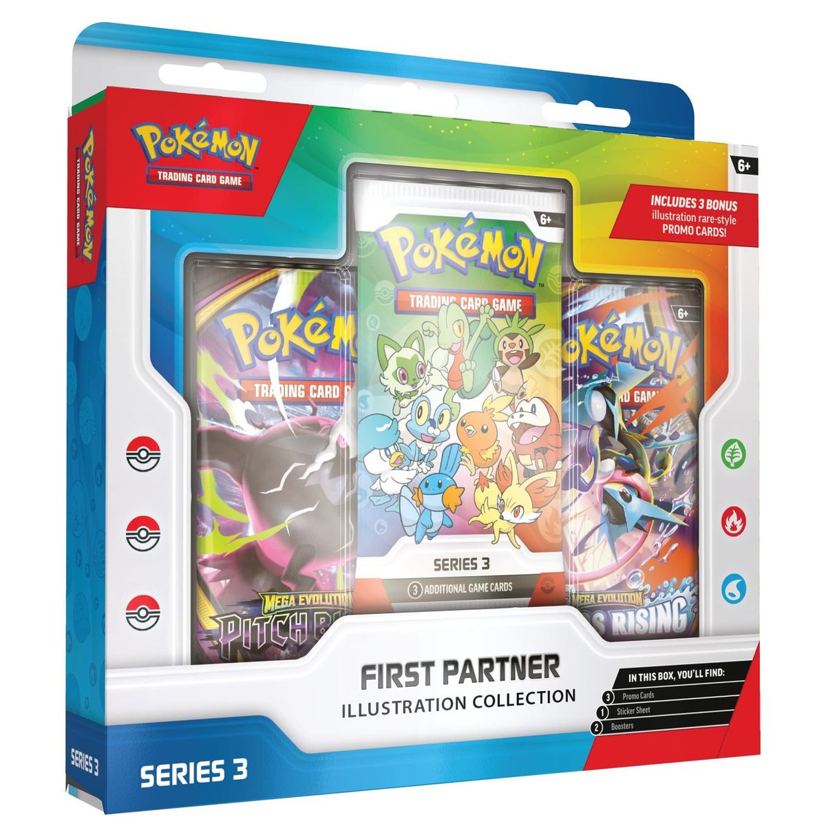 POKEMON - Colección de cartas Pokémon First Partner Serie 3