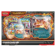 POKEMON - Juego de cartas coleccionables Pokémon Charizard ex Special