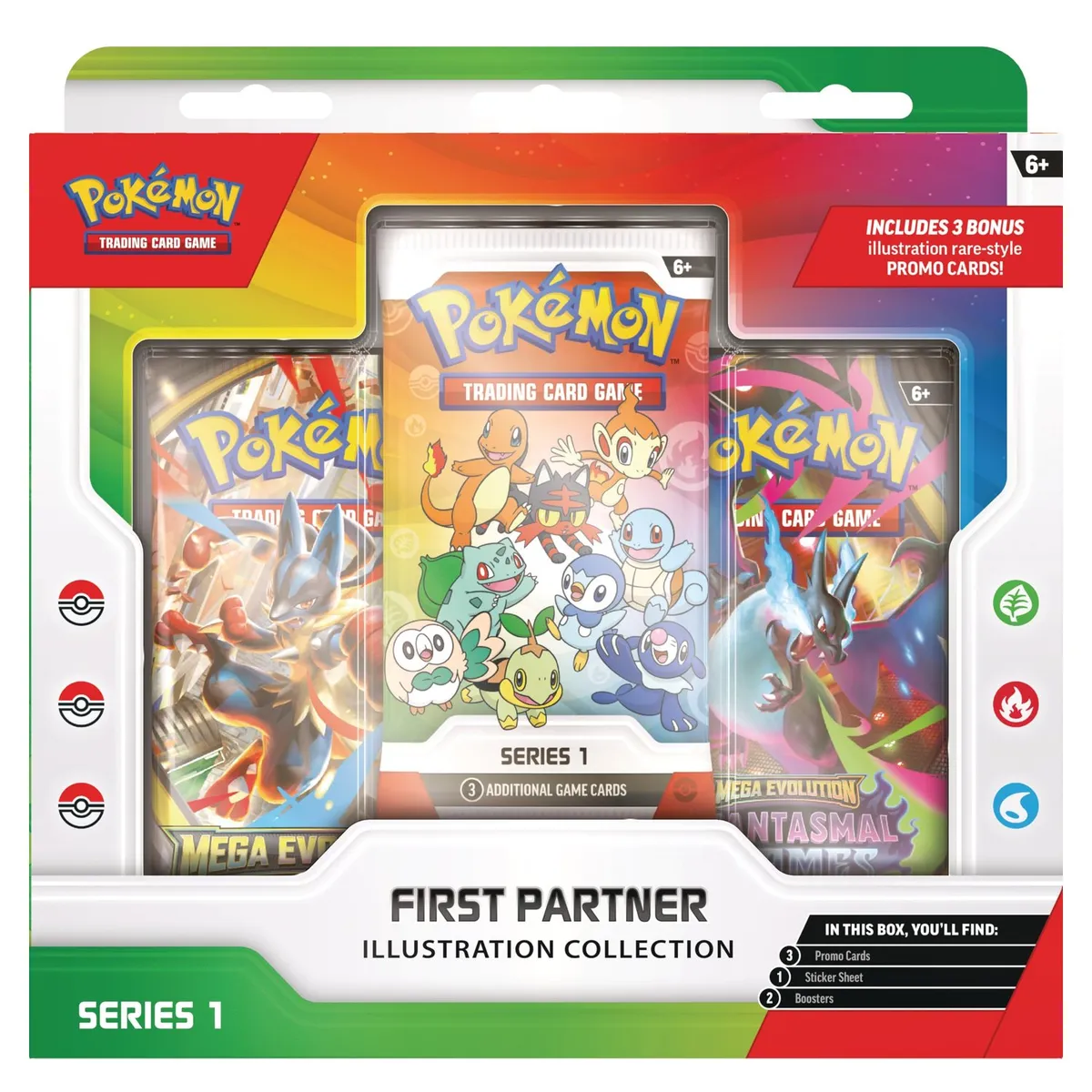 POKEMON - Cartas coleccionables Pokémon First Partner Serie 1