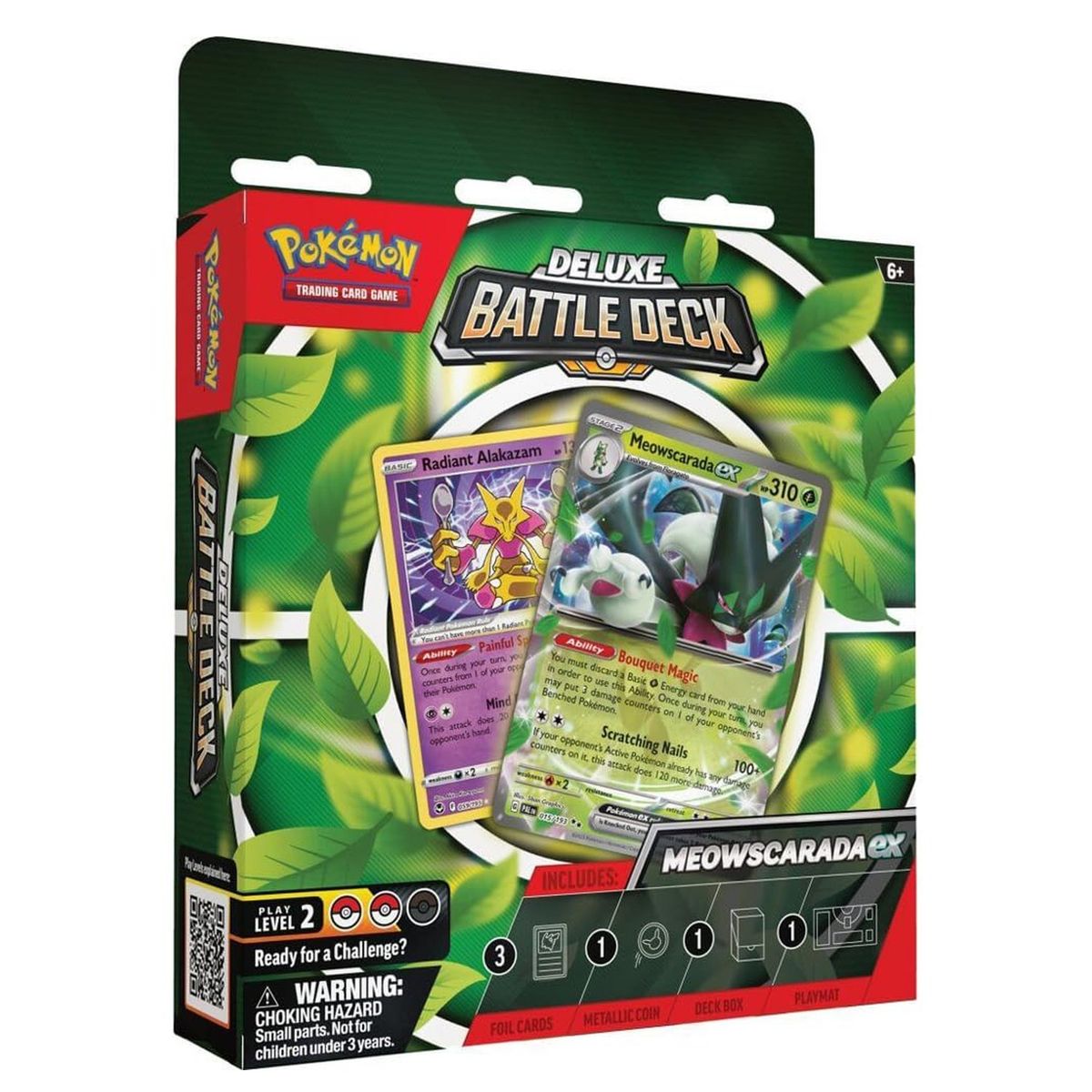 POKEMON - Juego de cartas Pokemon MeowscaradaQuaquaval ex Deck