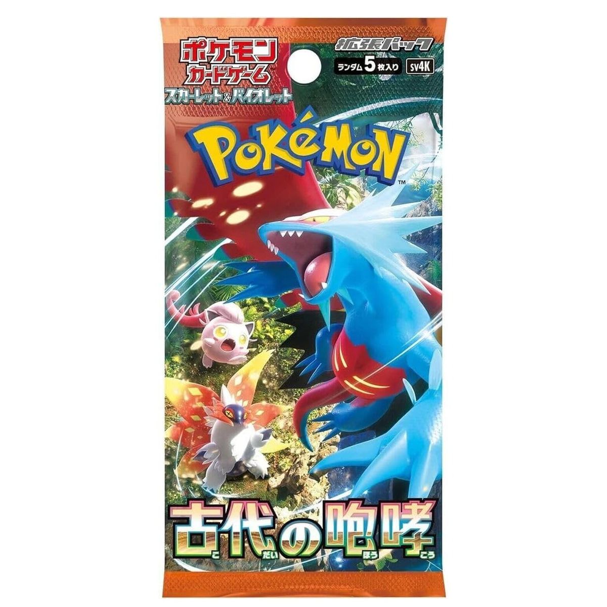 POKEMON - Juego de Cartas Pokémon Escarlata y Violeta SV4K