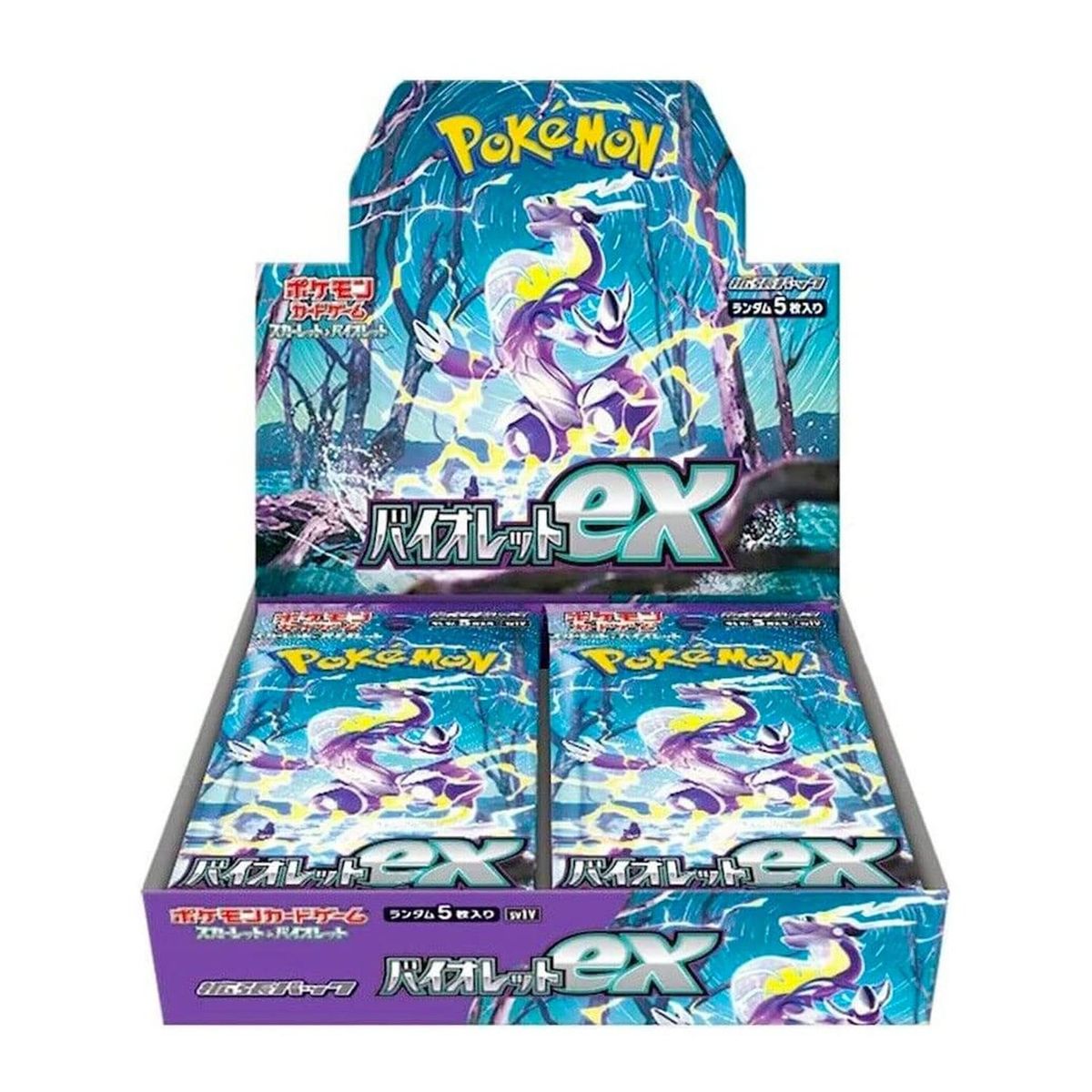 POKEMON - Juego de cartas Pokémon Scarlet & Violet paquete expansión