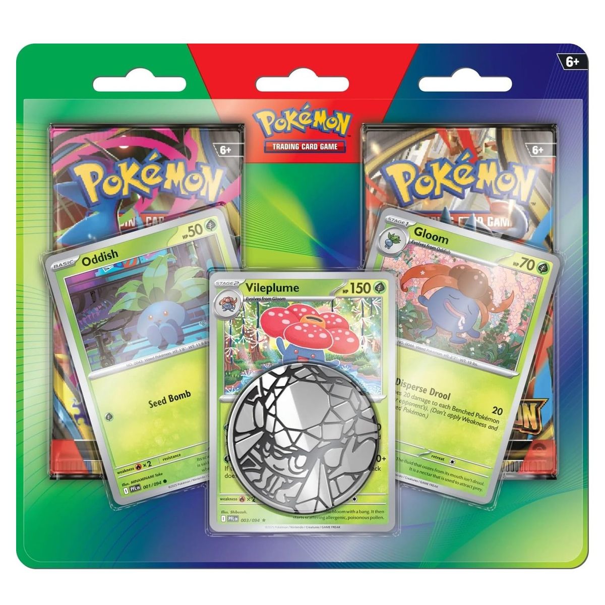 POKEMON - Juego de cartas Pokémon Enhanced 2 paquetes marzo 2026