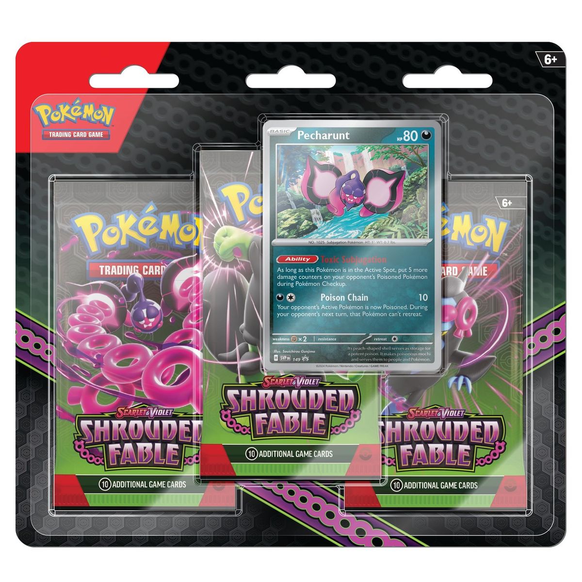 POKEMON - Juego de cartas Pokémon Scarlet & Violet Shrouded Fable