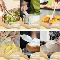 CHEF - Bowls Mezcladores Umite 26 Piezas Acero Tapa Hermética Ralladores