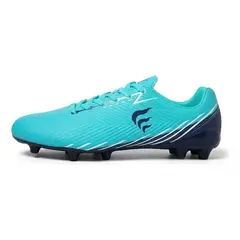 OLYMPHUS - Zapatos Fútbol Turquesa Con Toperoles Multisuperficie