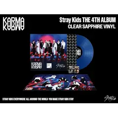 ALBUM - Stray Kids - Karma - Vinilo ver. Clear Sapphire