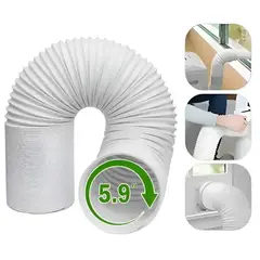 AMBM SHOP - 150mm X 5 Metros Tubo Salida Aire Acondicionado Portátil