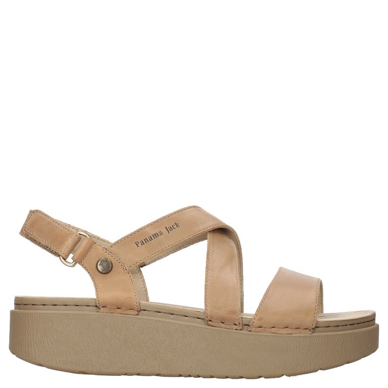 Sandalia Casual Mujer Marrón claro