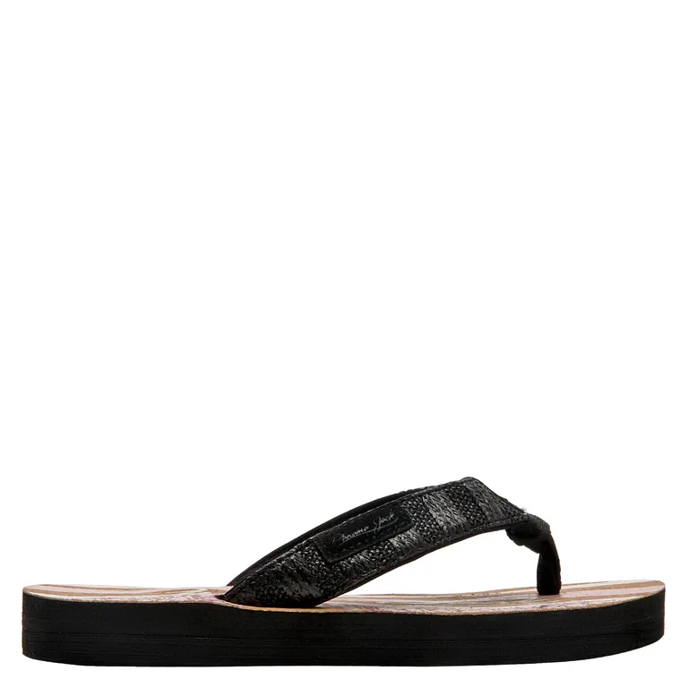 Sandalia Casual Mujer Negro