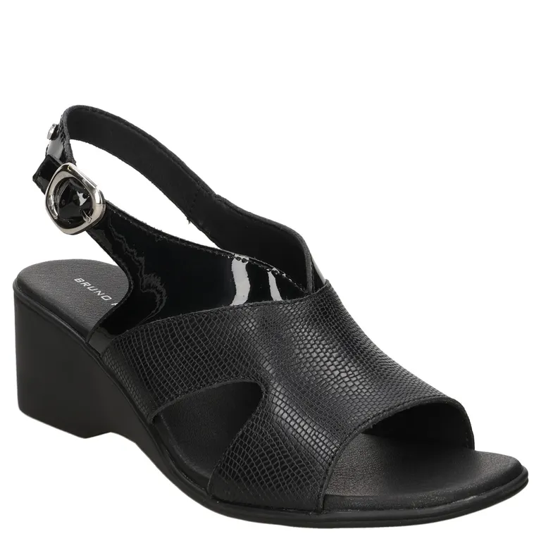 Sandalia Casual Mujer Negro