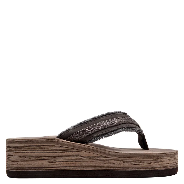 Sandalia Casual Mujer Marrón oscuro