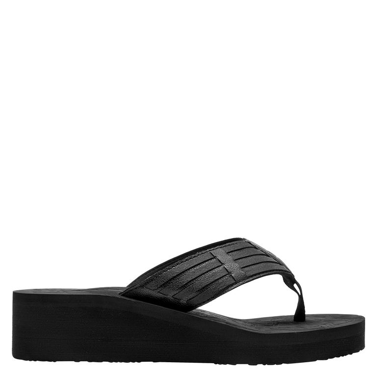 Sandalia Casual Mujer Negro