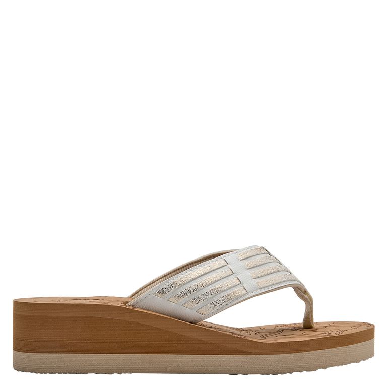 Sandalia Casual Mujer Blanco