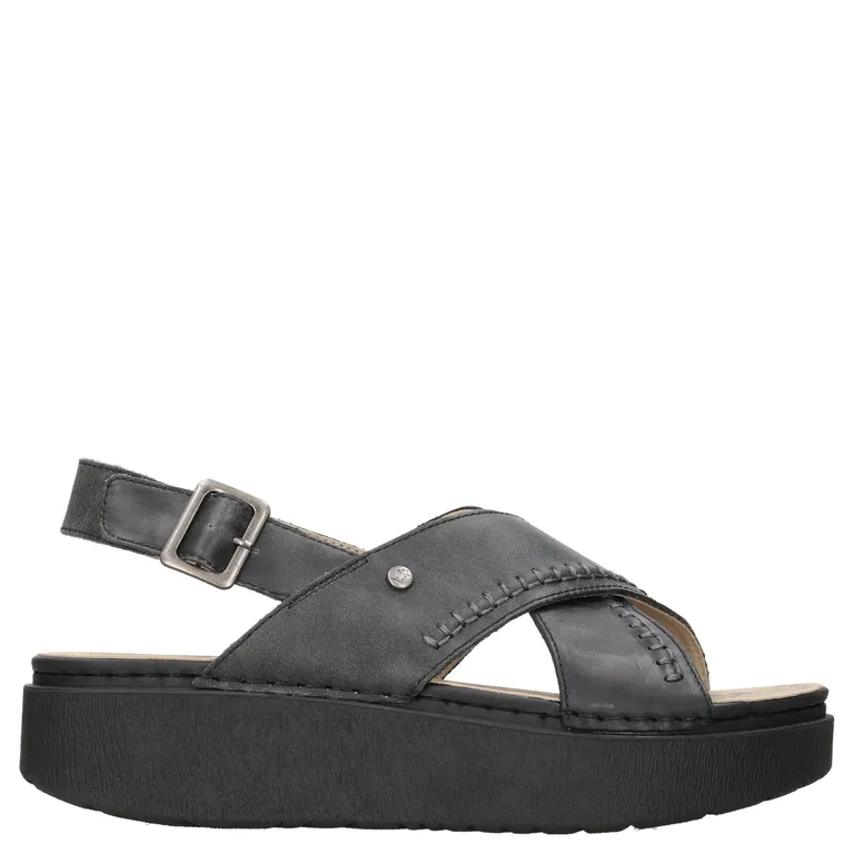 Sandalia Casual Mujer Negro