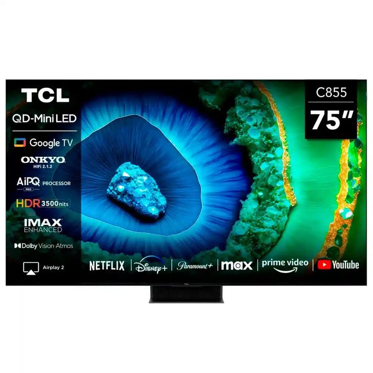 Smart TV 75C855 75" QD-Mini LED 4K Ultra HD