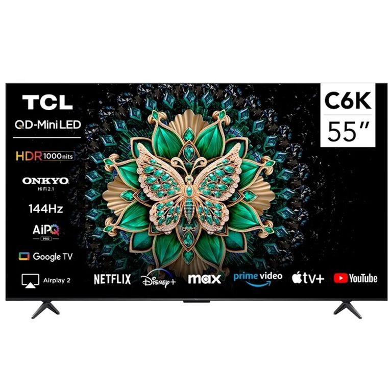 Smart TV 55C6K 55" QD-Mini LED 4K Ultra HD